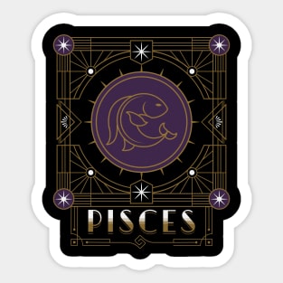 Great Pisces Deco Sticker